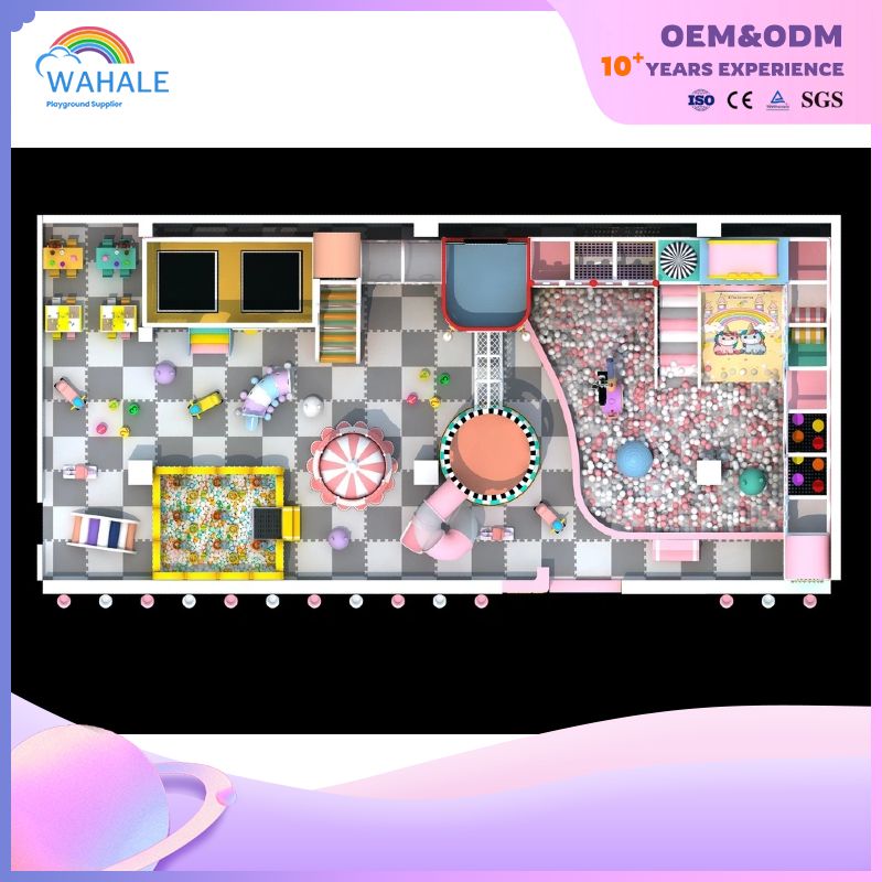 Kindergarten Indoor Fantasy Playground Customized Children's Sports Amusement Park Equipment