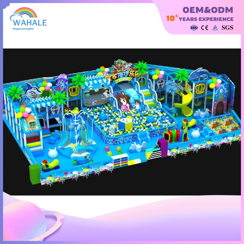Royal Ocean Park Custom Children's Indoor Playground Equipment Wholesale