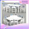 European Simple White Series Single Bed Kindergarten Equipment Wholesale