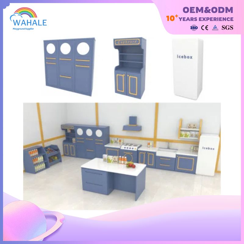 Shopping Area Kitchen Area Indoor Role Play Children's Play Equipment Wholesale