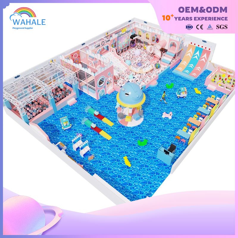 Shopping Mall Indoor Soft Decoration Playground Customized Children's Indoor Physical Training Amusement Park Equipment