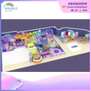 Robot Theme Customized Indoor Playground Children Indoor Purple Series Amusement Park Equipment