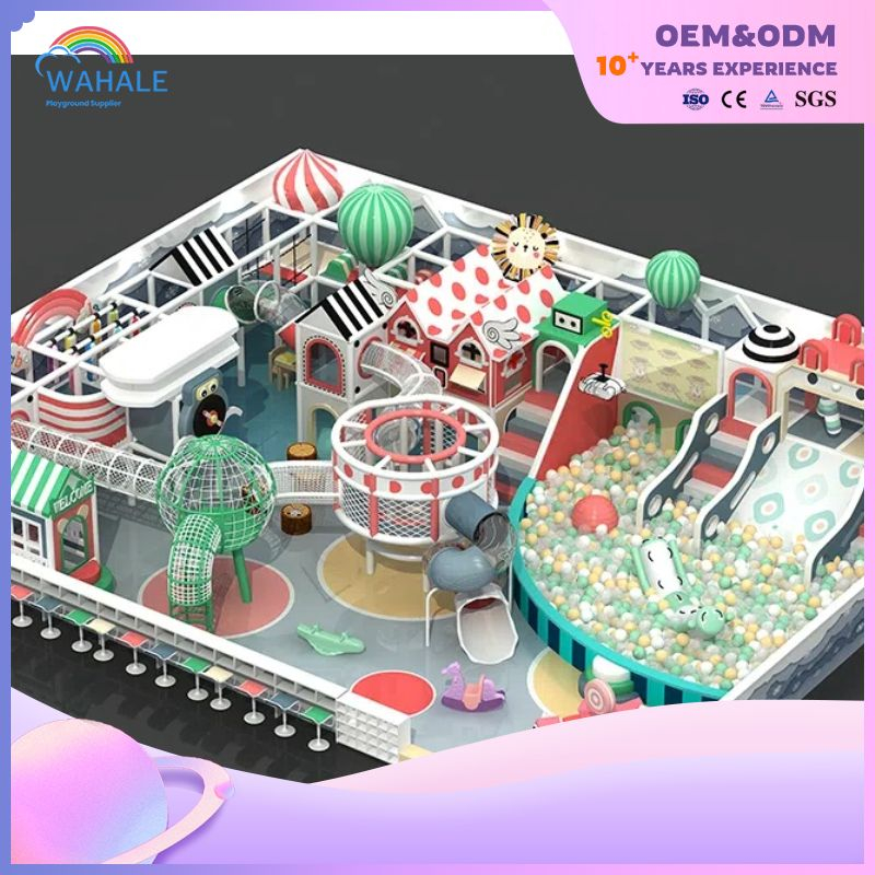 Mall Indoor Green Department Customized Children's Cartoon Theme Playground Equipment