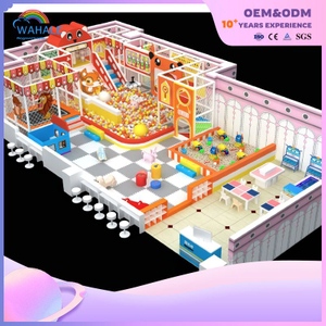 Cartoon Animation Theme Park Children Play Soft Maze Games with Indoor Playground Equipment