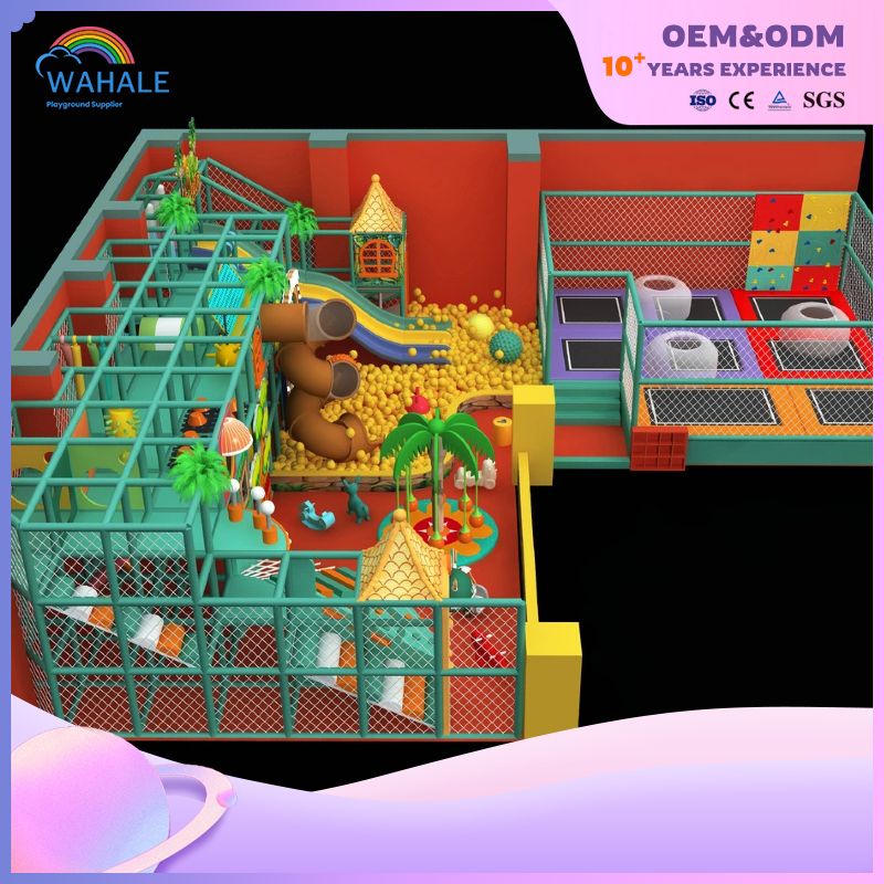 Family Entertainment Center Children's Indoor Playground Entertainment Soft Play Equipment