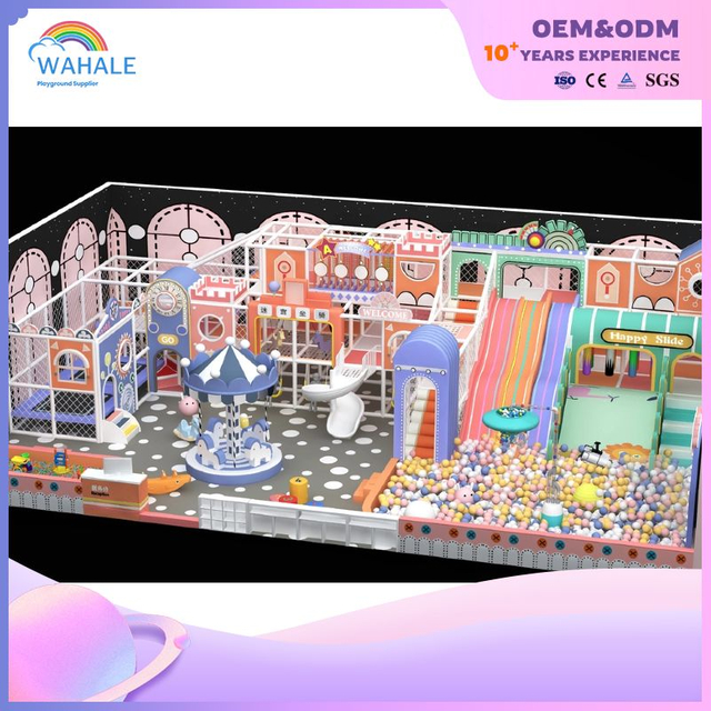 New Cyberpunk Circus Park Indoor Playground Commercial Indoor Equipment Children's Play Area