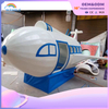 Children's Indoor Electronic Soft Wheel Whale Boat Children's Indoor Playground Equipment