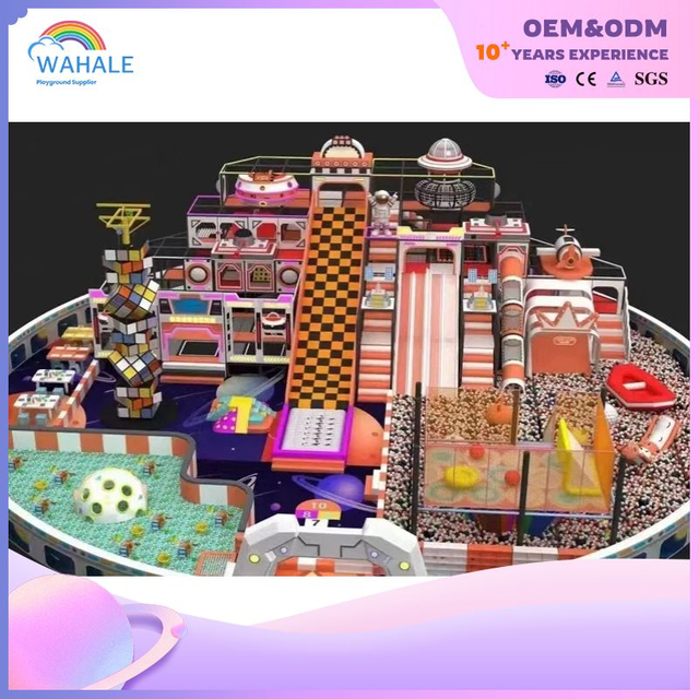 Red Color Custom Indoor Racing Theme Children's Round Ocean Ball Pool Playground Equipment Wholesale