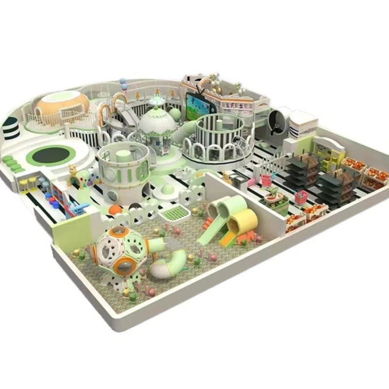 green spider tower sand pool