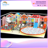 Red Castle Theme Customized Children's Playground Indoor Children's Interactive Amusement Park Equipment