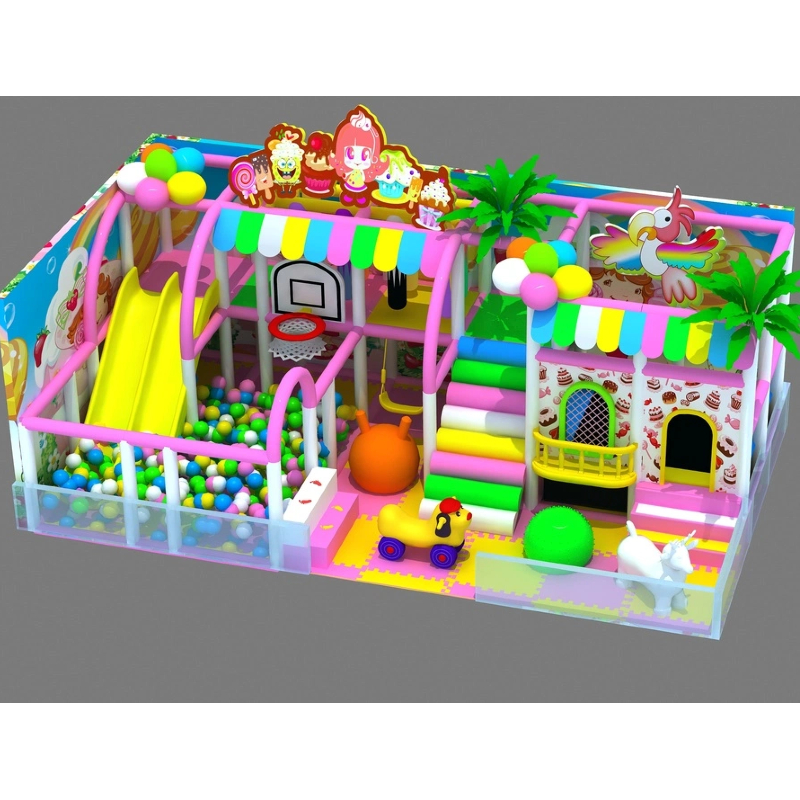 Children's indoor cartoon shape maze