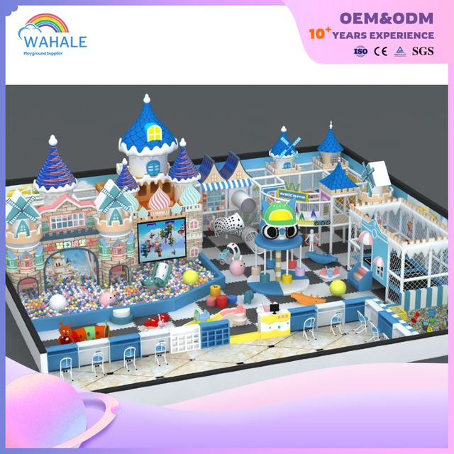 New Multi-level Fun Entertainment Dream Castle Sweet Candy Playground Indoor Children's Park