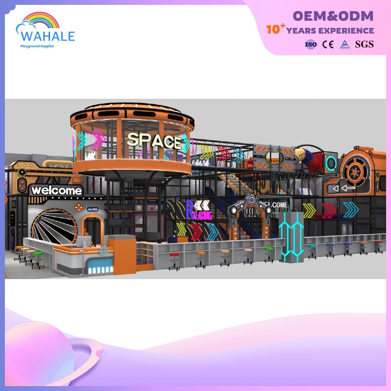 New Zealand dynamic indoor playground FEC equipment Adventure Park customized by Sadie Entertainment