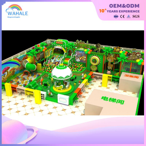 200 Square Single-storey Multi-storey Forest Children's Castle Indoor Playground