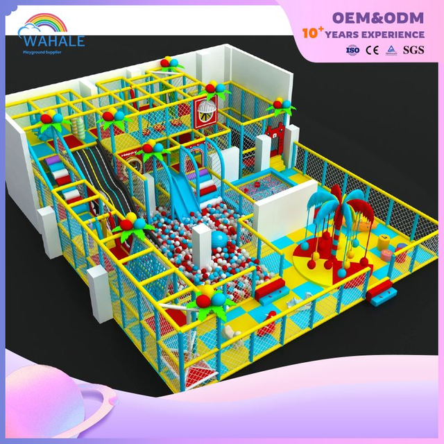 Joy over The Obstacle Entertainment Children Soft Play Ground Multi-storey Indoor Playground Amusement Equipment Park