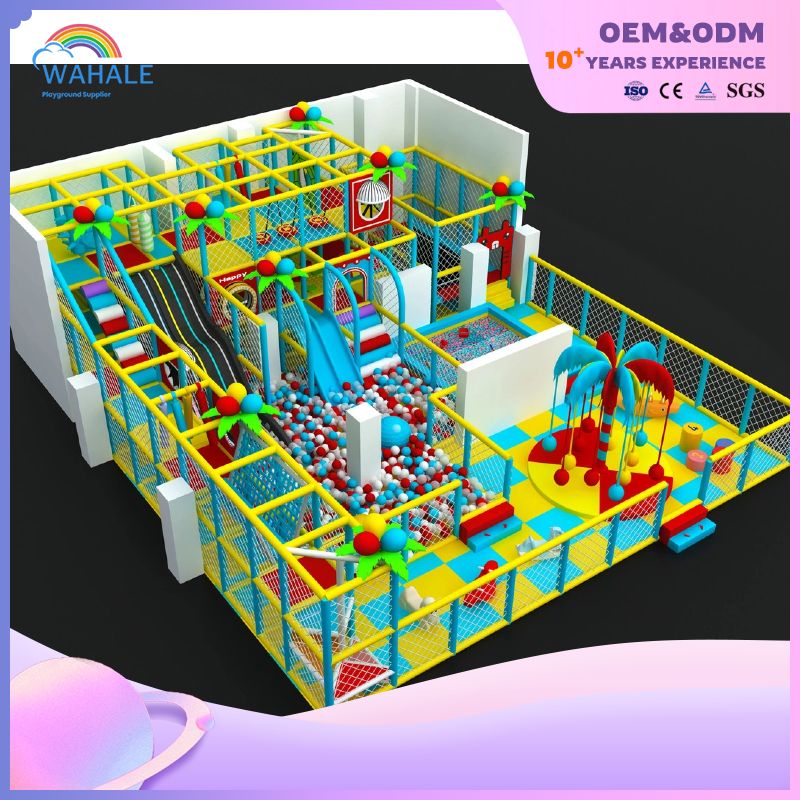 Joy over The Obstacle Entertainment Children Soft Play Ground Multi-storey Indoor Playground Amusement Equipment Park