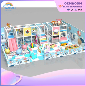 100 Square New Children's Fun Entertainment Fantasy Playground Children's Indoor Soft Decoration Amusement Park