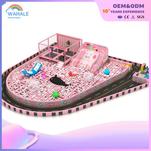 Children's Indoor Soft Accommodate Play Equipment Children's Soft Foam Climbing Slide