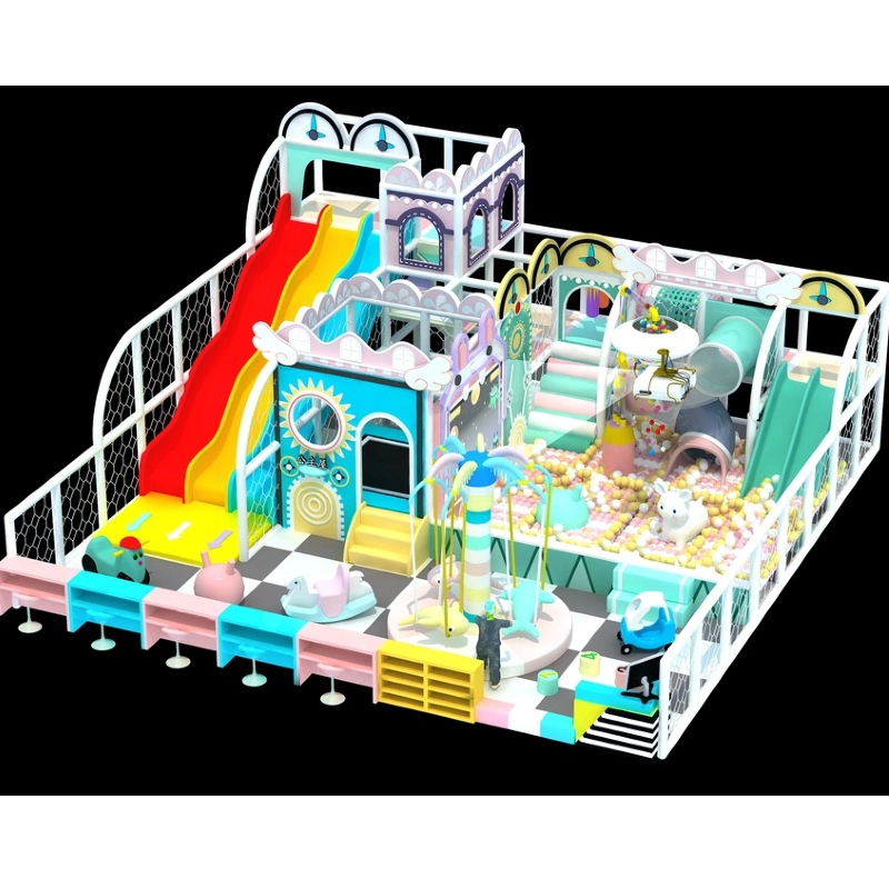 Indoor rainbow Slide Park