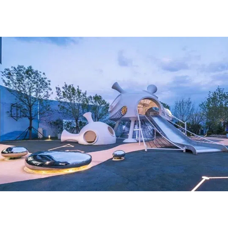 Green garlic modeling game house