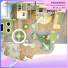 Sales Center Indoor Forest Theme Customized Children's Soft Decoration Parent-child Interactive Playground Equipment Builder