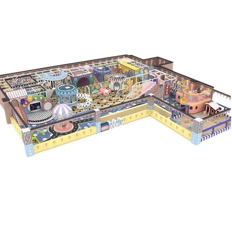 Snow house modeling sand pool play area