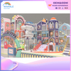 Early Education Center Indoor Color Castle Shape Children's Soft Maze Playground Equipment