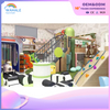 Shopping Mall Indoor Green Sun Plant Theme Customized Children's Soft Installation Playground Equipment