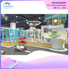 Shopping Mall Indoor Aircraft Model Theme Customized Soft-mounted Children's Playground Equipment