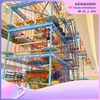Mall Indoor Warriors Expand Custom Children's Wooden Playground Equipment Wholesale