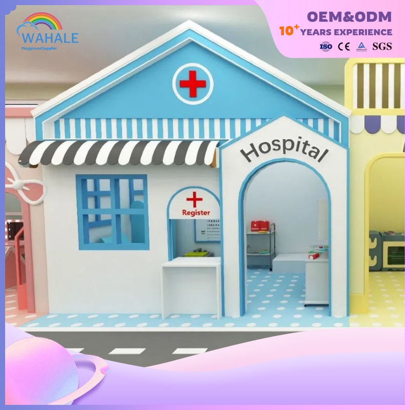 100 Square Meters Mall Indoor Children's Supermarket Scene Simulation Scene Experience House Facilities