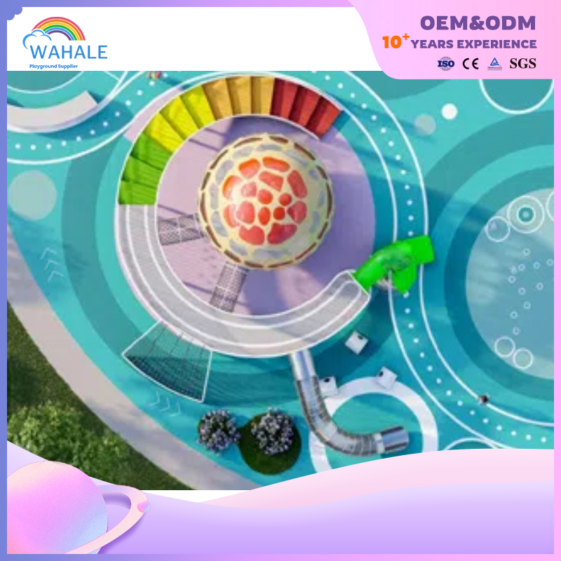 Scenic Area Outdoor Dinosaur Egg Shape Game House Custom Outdoor Sports Children's Playground Equipment Dealer