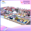 Kindergarten Indoor Pink House Theme Customized Children Soft Decoration Playground Equipment Wholesale