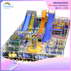 Indoor Children's Rubik's Cube Shape Custom Expansion Trampoline Park Video Game Theme Children's Playground