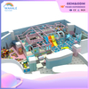 Mall Indoor Blue Pink Soft Physical Training Children Playground Equipment Builder