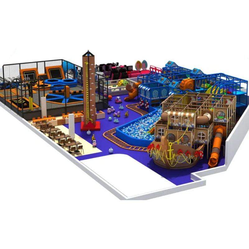 Sea castle themed maze