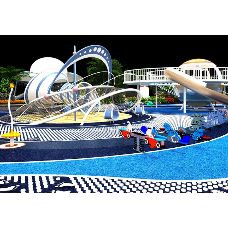 Hurricane style jungle gym