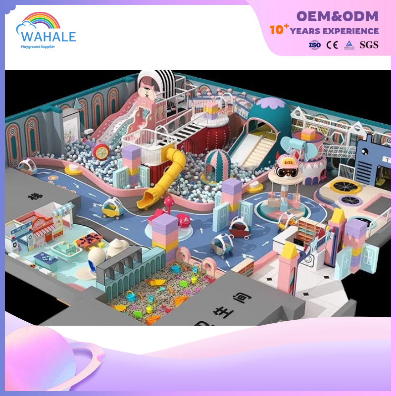 Shopping Mall Indoor Cartoon Animation Modeling Children's Indoor Fun Playground Equipment Suppliers