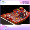 Sales Center Indoor Red Palace Theme Custom Soft Decoration Children's Playground Equipment Dealer