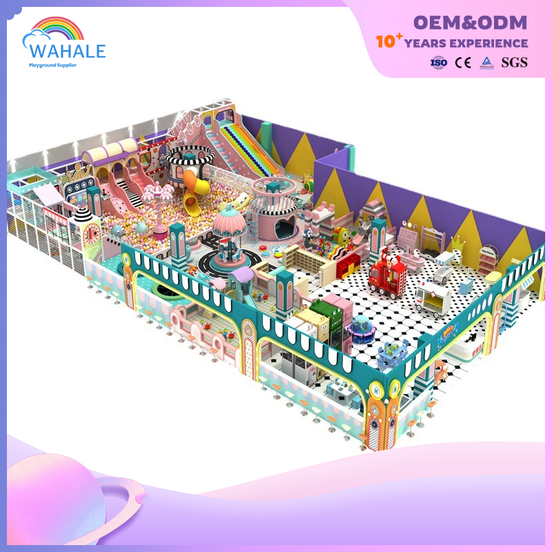 Early Education Center Indoor Children Colorful Happy Parent-child Interactive Playground Facilities