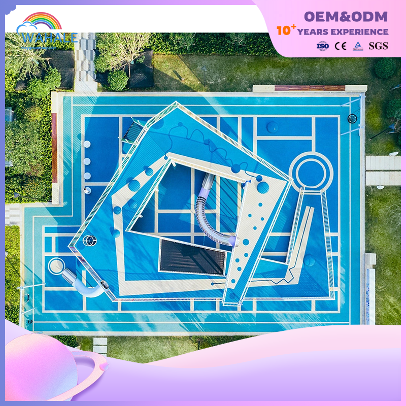 Sales Center Outdoor Blue Children's Playground Customized Children's Unpowered Park Equipment Dealer