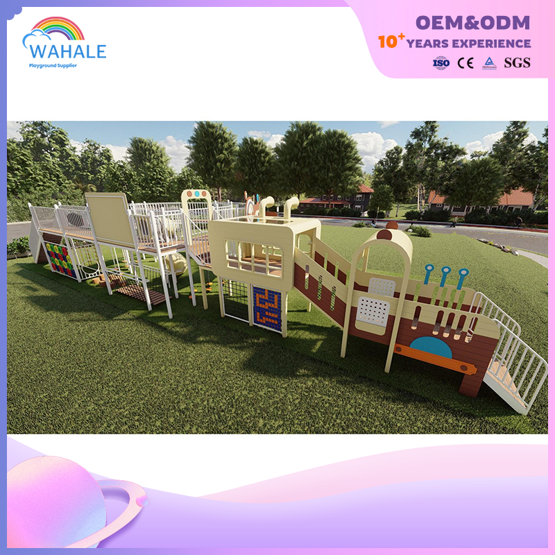 Scenic Spot Outdoor Cartoon Shape Customized Children's Maze Playground Equipment Wholesale