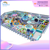 Coffee Shop Indoor Blue Soft Installation Marine Theme Custom Parent-child Interactive Playground Equipment