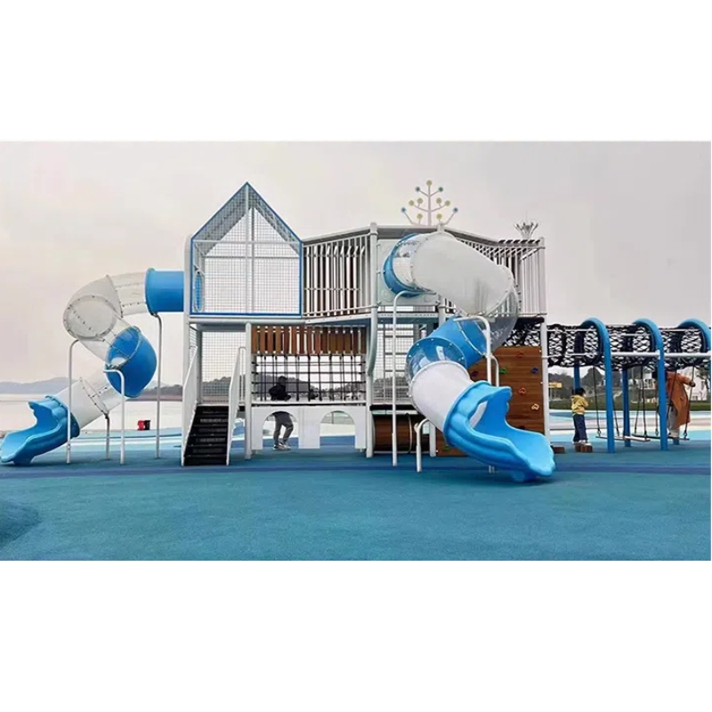House shape spider tower