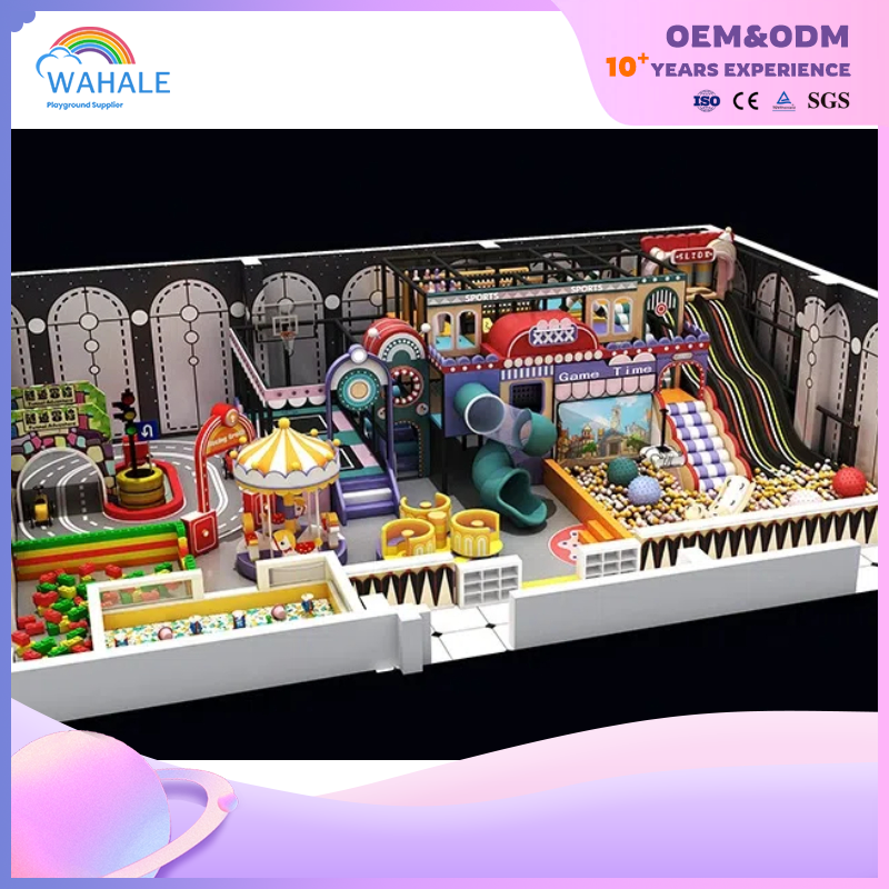 Kindergarten Indoor Color Children Soft Decoration Parent-child Interactive Playground Equipment Manufacturer