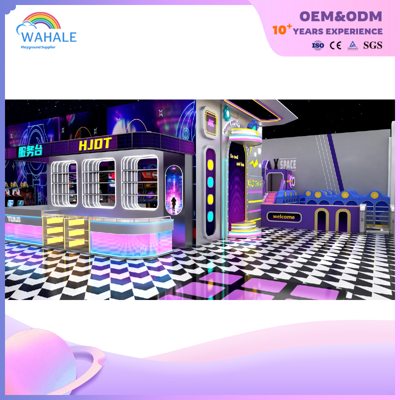 Sales Center Indoor Video Game Theme Customized Children's Soft Playground Equipment Wholesale