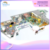 500-square-meter Commercial Indoor Colorful House-shaped Children's Indoor Adventure Park Equipment