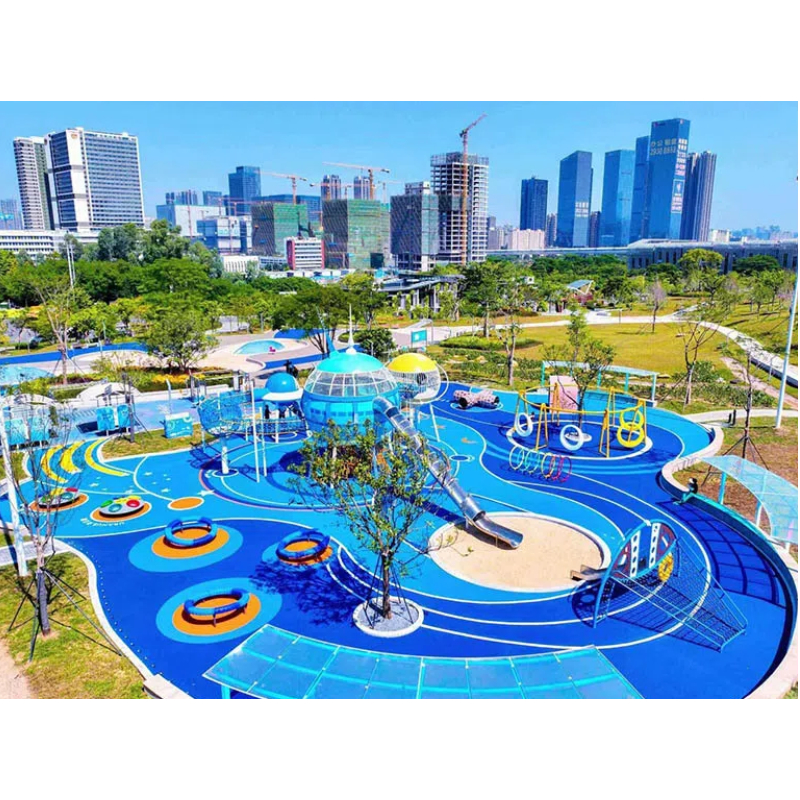 Rope weaving climbing passage