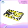 Inflatable Little Yellow Duck Cool Summer Slide And Jump Fun Area