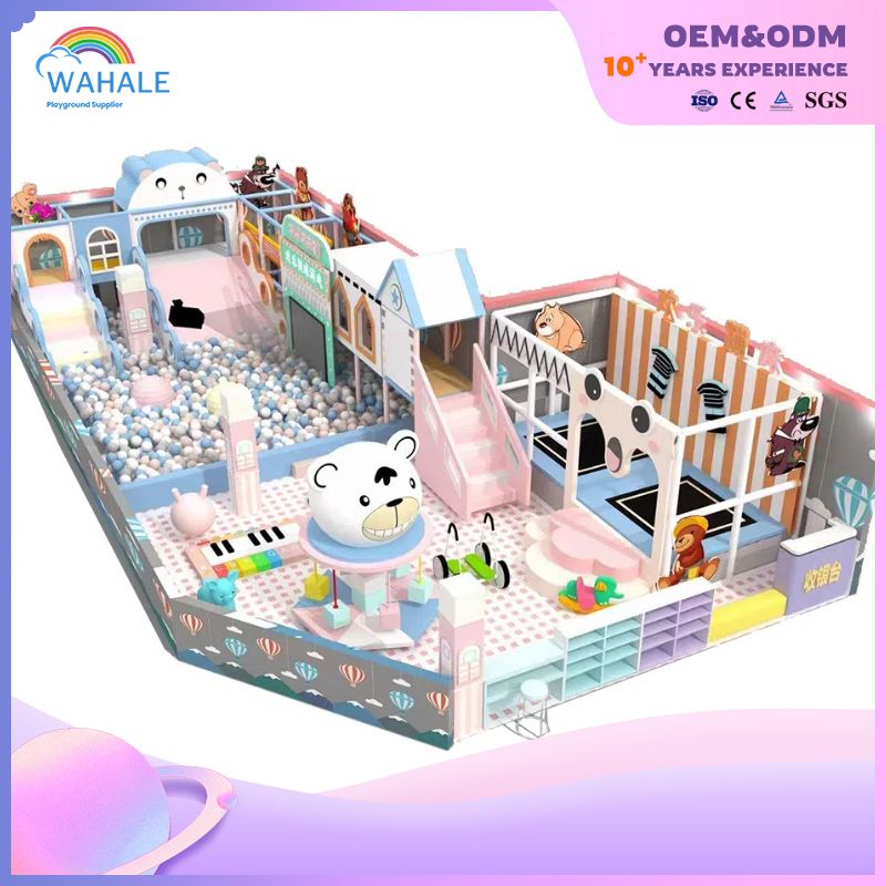 Cartoon And Anime Warrior Expansion Monster Slide Amusement Equipment